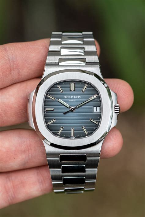 patek philippe nautilus blue face